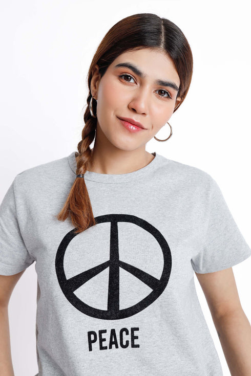 The Peace Regular Fit T-Shirt